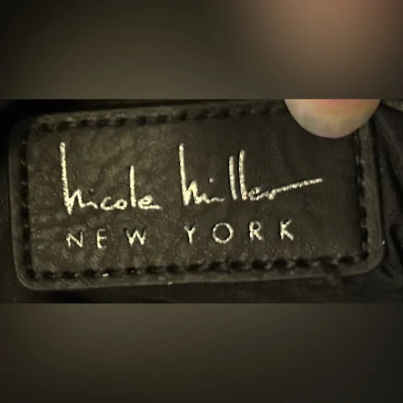 EUC Nicole Miller in black very clean & many pockets with separate compartments - Picture 4 of 7